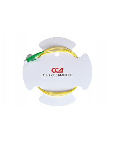 ШОС-SM/0.9 мм-LC/APC-p/t -1.0м (130201-03690). Пигтейл оптический. ССД (Связьстройдеталь) в Стерлитамаке