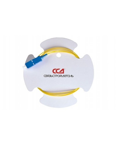 ШОС-SM/0.9 мм-SC/UPC-p/t -1.0м (130201-02538). Пигтейл оптический. ССД (Связьстройдеталь) в Стерлитамаке