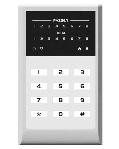 МИРАЖ-КД-04 (grey). Кнопочная кодовая панель. Стелс НПП в Стерлитамаке