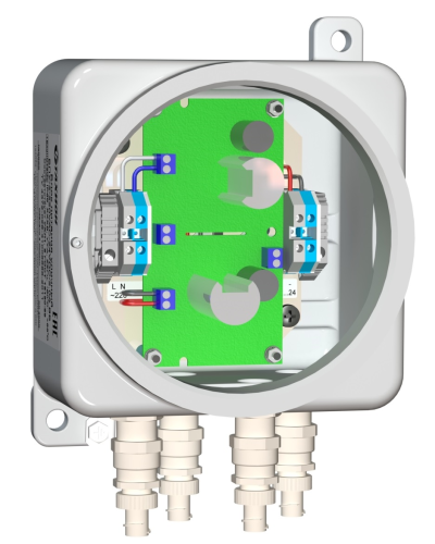 БПУ-2-220VAC-24VDC/2,0A ВБ. Блок питания уличный взрывозащищенный. Тахион в Стерлитамаке
